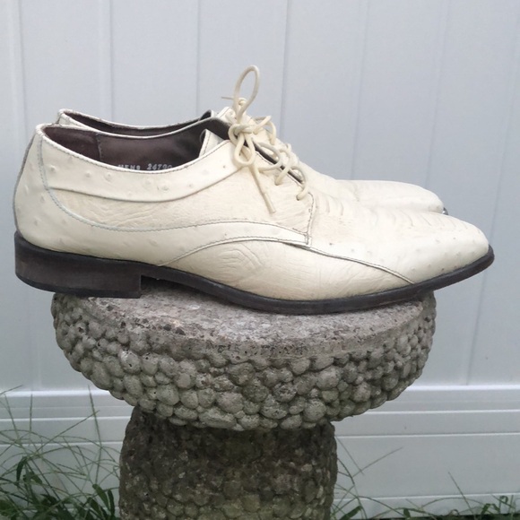 Stacy Adams Men’s Ivory Dress Up Shoes Size : 12M - Picture 6 of 13